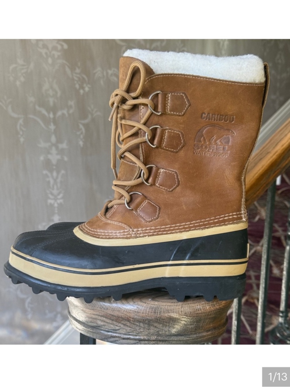 SORREL CARIBOU ladies brand new waterproof boots never worn size 10
